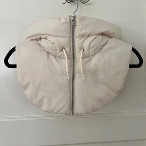 COS Hood Insert Puffer Collar with Attached Hoodie- Onesize_ NWT